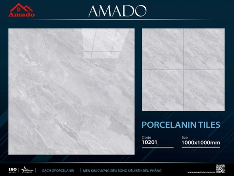 GẠCH LÁT NỀN 100 X 100 AMADO XƯƠNG PORCELAIN TILES