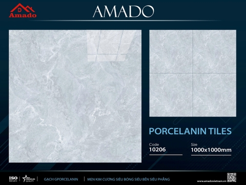 GẠCH LÁT NỀN 100 X 100 AMADO XƯƠNG PORCELAIN TILES