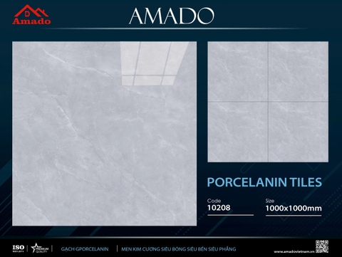 GẠCH LÁT NỀN 100 X 100 AMADO XƯƠNG PORCELAIN TILES
