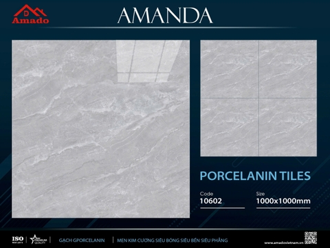 GẠCH LÁT NỀN 100 X 100 AMADO XƯƠNG PORCELAIN TILES