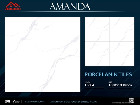 GẠCH LÁT NỀN 100 X 100 AMADO XƯƠNG PORCELAIN TILES