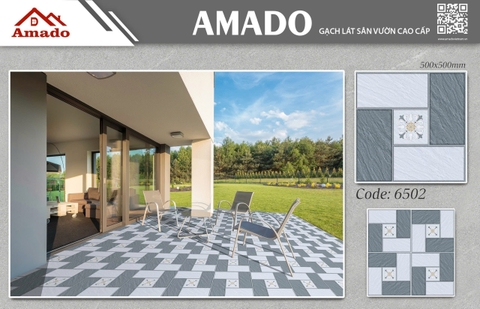 GẠCH SÂN VƯỜN 50X50 AMADO