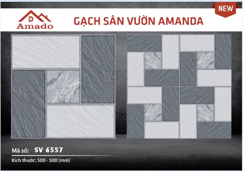 GẠCH SÂN VƯỜN 50X50 AMADO