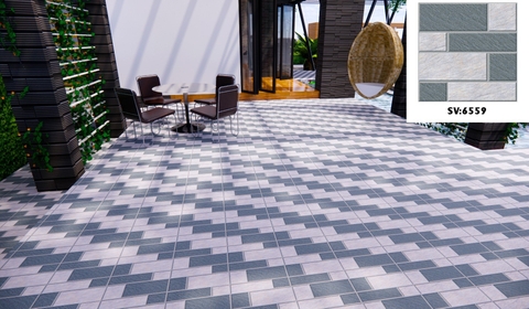 GẠCH SÂN VƯỜN 50X50 AMADO