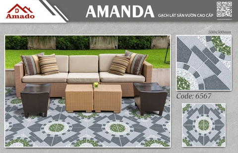 GẠCH SÂN VƯỜN 50X50 AMADO