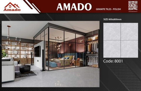 GẠCH LÁT NỀN 80x80 AMADO XƯƠNG GRANITE TILES POLISH