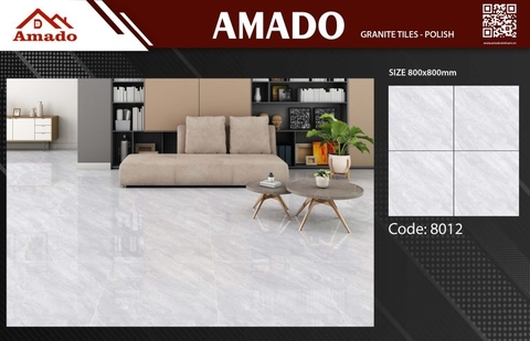 GẠCH LÁT NỀN 80x80 AMADO XƯƠNG GRANITE TILES POLISH