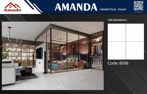 GẠCH LÁT NỀN 80x80 AMADO XƯƠNG GRANITE TILES POLISH