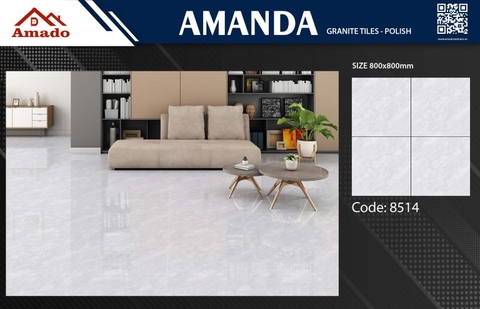 GẠCH LÁT NỀN 80x80 AMADO XƯƠNG GRANITE TILES POLISH