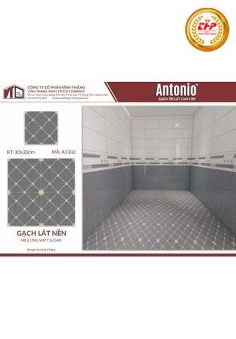 GẠCH ỐP CHỐNG TRƠN 30 X 30 SUGAR