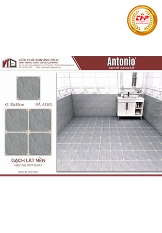 GẠCH ỐP CHỐNG TRƠN 30 X 30 SUGAR