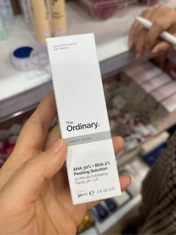 peel da The ordinary AHA 30% + BHA 2% peeling 30 ml