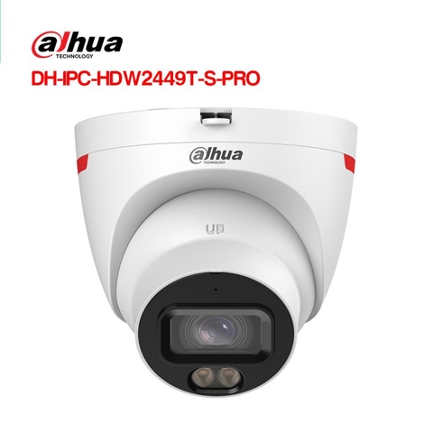 Camera IP 4MP WizColor DAHUA DH-IPC-HDW2449T-S-PRO (kbt)