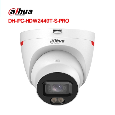 Camera IP 4MP WizColor DAHUA DH-IPC-HDW2449T-S-PRO (kbt)