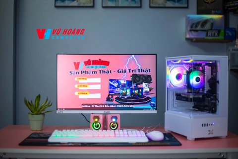 Bộ PC i5 10400F - Màn 24ich 100hz