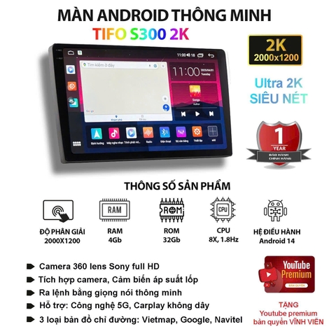 Lắp Đặt Màn Hình Ô Tô TIFO Tại Lai Châu – Đại Lý Chính Hãng, Gara Uy Tín