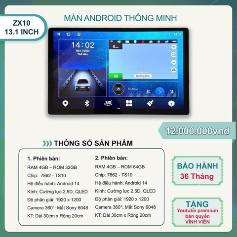 Lắp Đặt Màn Hình Android TIFO Tại Quận Hoàng Mai – Hà Nội