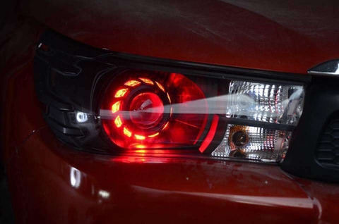 😈 Hướng Dẫn Kỹ Thuật Tạo Hiệu Ứng Mắt Quỷ (Demon Eye) Cho Bi Gầm LED và Phân Tích Quy Định Pháp Lý