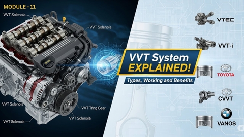 🚀 Công Nghệ Van Biến Thiên (VVT/VVT-i/Vanos/VTEC): Chìa Khóa Tối Ưu Hiệu Suất và Tiết Kiệm Nhiên Liệu