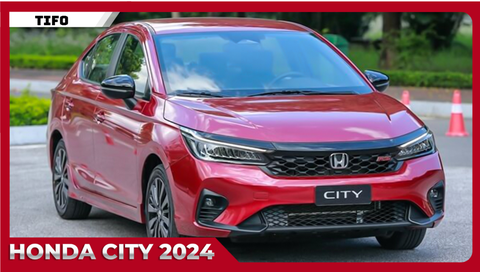 Phụ kiện độ xe Honda City 2024 – Nâng cấp an toàn và tiện nghi với Camera lùi TIFO