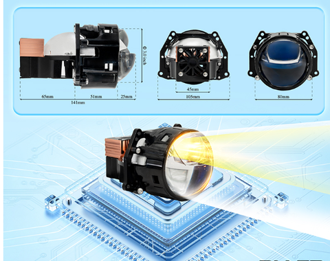 Đèn LED Bi Cầu &amp; Quy Trình Đo Độ Sáng Đăng Kiểm Xe Ô Tô