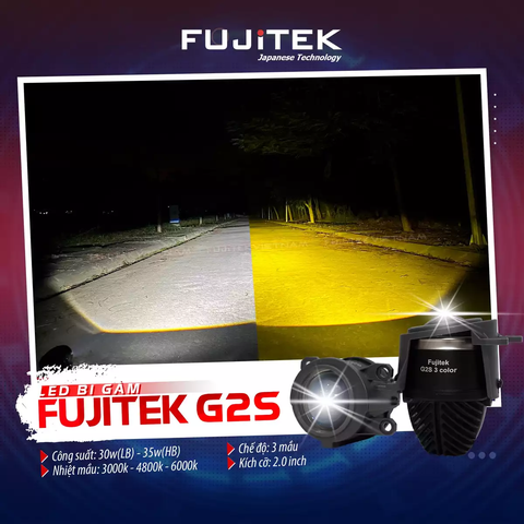 Bi Gầm LED Fujitek: Ánh Sáng Hàng Hiệu Trong Đêm Tối Là Gì?