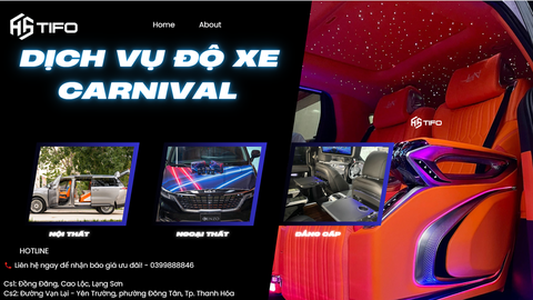 KIA Carnival Độ Limousine bảng giá tốt nhất trọn gói 2025