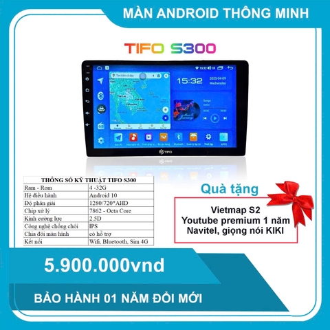 Lắp đặt màn hình Android TIFO tại TP. Châu Đốc – Đại lý và garage uy tín