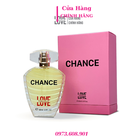 Nước Hoa Nữ CHANCE SIMPLE LOVE  60ml