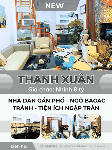Khương Trung 30m2 - ngõ 3 gác tránh, gần phố
