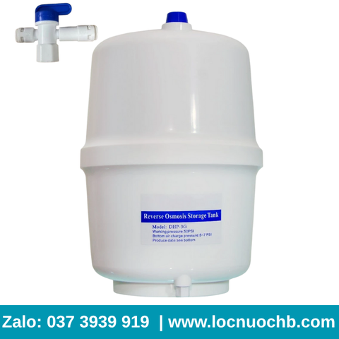 Bình áp nhựa 4G chứa 10 lít