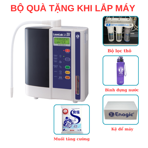 Máy lọc nước Kangen Leveluk JRIV - 4 tấm điện cực