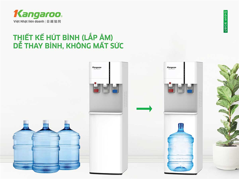 Cây nước nóng lạnh hút bình Kangaroo KG59A3