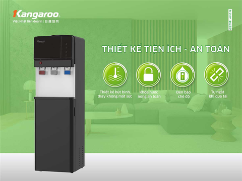 Cây nước nóng lạnh hút bình Kangaroo KG64A3