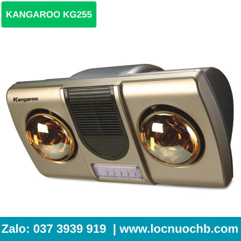 Đèn sưởi nhà tắm 3 bóng Kangaroo KG255