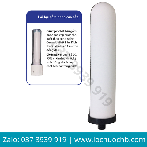 Bảng giá thay thế lõi lọc nước Nano Dr Sukida chính hãng