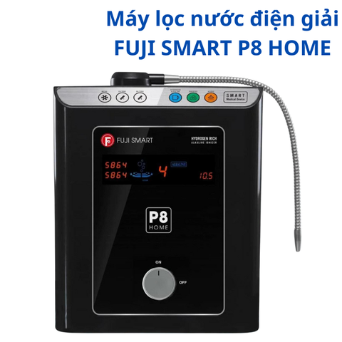 Máy lọc nước kiềm Fuji Smart P8 Home