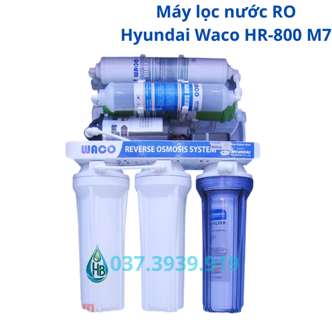 Máy lọc nước RO Hyundai Waco HR-800 M7 có tủ