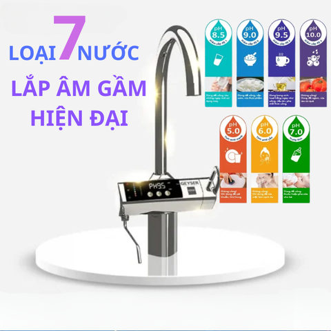 Máy lọc nước ion kiềm Geyser Ecotar 9 Lux