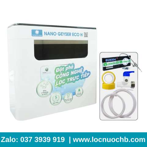 Máy lọc nước 9 cấp NANO GEYSER ECO H9