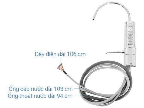 Máy lọc nước tạo ion kiềm Panasonic TK-AB50| 5 tấm điện cực