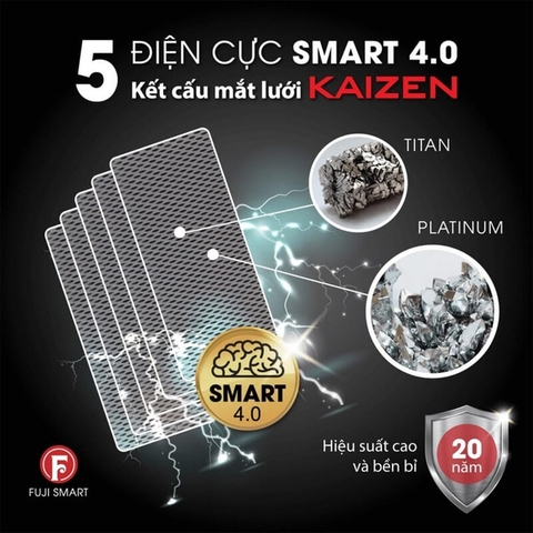 Máy lọc nước kiềm Fuji Smart P8 Home