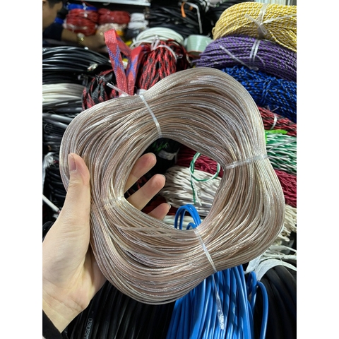 100mét Dây điện đôi trong dùng cho dây led