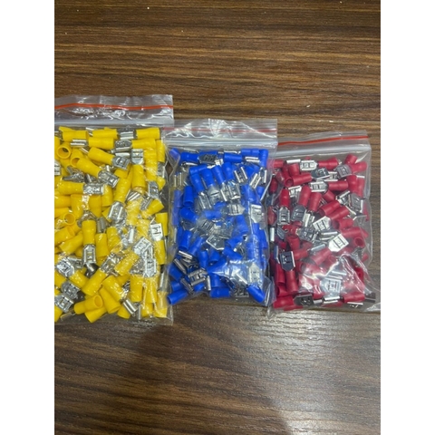 (100 Cái) FDD2-250 FDD1-250 GDD5-250 đầu cos ghim đực cái, cos jack còi kẹp còi