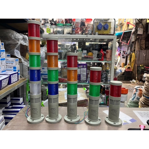 Đèn tháp 2 tầng, 3tầng 24v 220v Có Còi