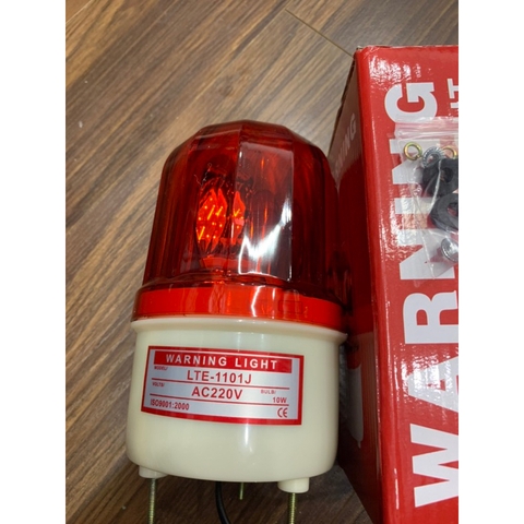 Đèn quay cảnh báo công trường LTE-1101J có còi