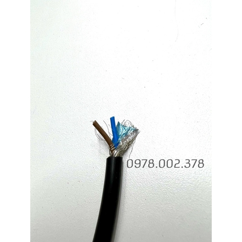 Dây điện có bọc kim chống nhiễu 2x1.0mm2 . dây tín hiệu 2cx1.0