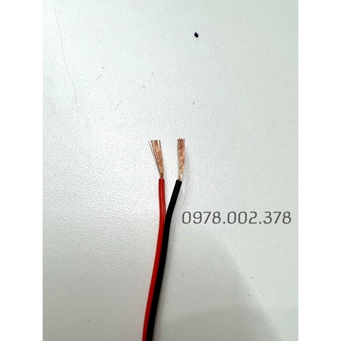dây đỏ đen 2x0.3 ( 10mét)
