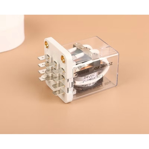 Rơle trung gian JQX-38F 3Z 40A Rơle điện DC12V DC24V AC220V [MỚI]