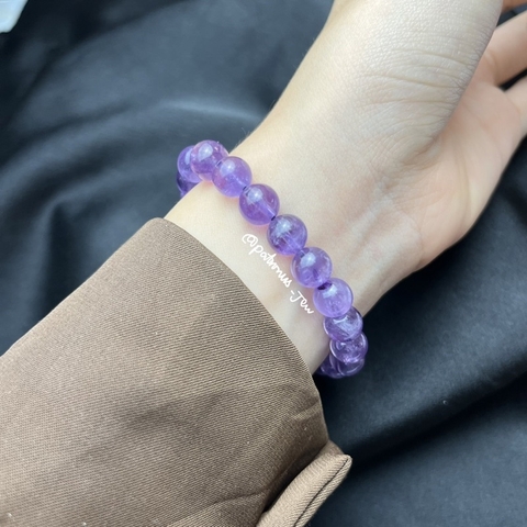 Vòng Tay Thạch Anh Tím 8mm De Luna